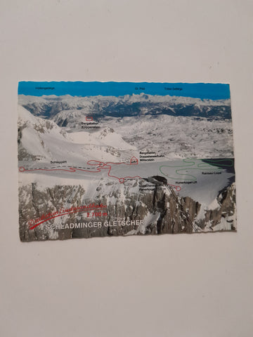 AK Schladminger Gletscher. Gletscherbahn Ramsau.