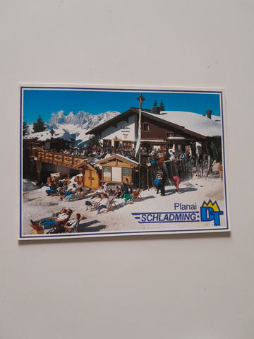 AK Schladming. Planai. Onkel Willi's Hütte. Inhaber: Familie Thaler.