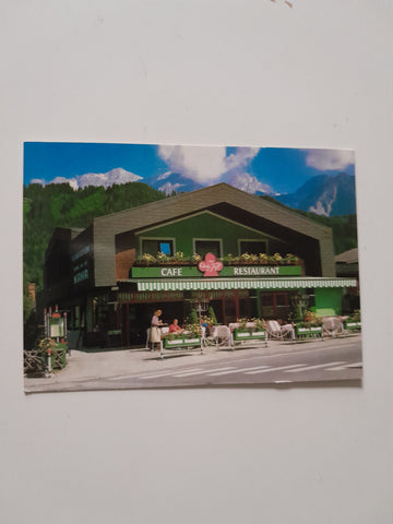 AK Schladming. Cafe Restaurant Charly's Treff Gerlinde und Karl Kahr. Coburgerstraße 626.