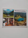 AK Duisitzkarseehütte. Schladming Obertal.