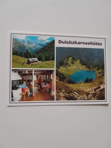 AK Duisitzkarseehütte. Schladming Obertal.