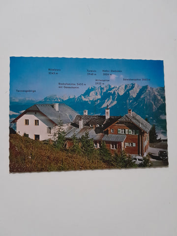 AK Die Schladminger Hütte. Planai.