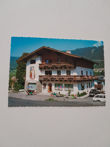AK Schladming. Coburgerstraße 553. Frühstückspension Haus Barbara. F. u. B. Danklmaier.