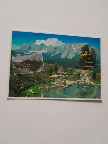 AK Schladming. Hotel Schwaigerhof Fam. Gottlieb Stocker. Schwaigerhof-Biotop.