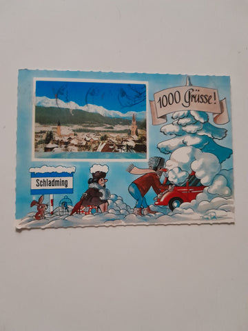 AK Schladming. 1000 Grüße.