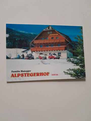 AK Schladming. Rohrmoos 22. Alpstegerhof Familie Hutegger.