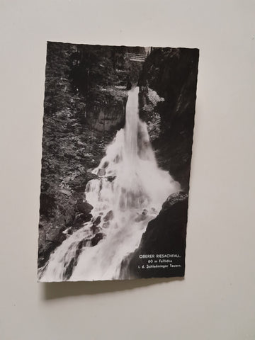 AK Oberer Riesachfall i. d. Schladminger Tauern. (1963)