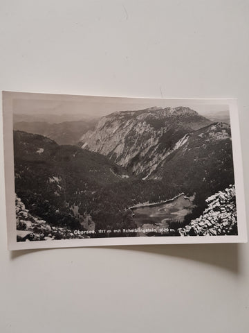 AK Obersee mit Scheiblingstein. (1956)