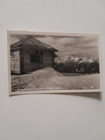 AK Pleschmitzzinken Wetterschutzhaus geg. Dachstein. (1929)