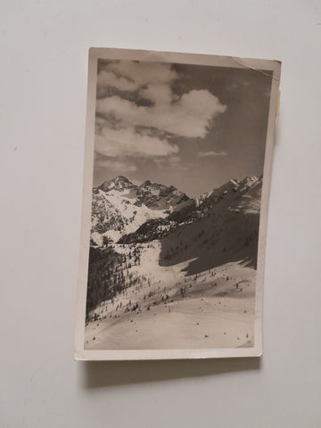 AK Blick gegen Höchstein von der Planai.