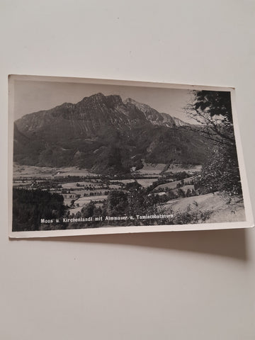AK Moos u. Kirchenlandl mit Almmauer u. Tamischbachturm.