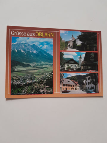 AK Grüße aus Öblarn.