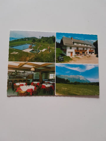 AK Öblarn. Gasthof Pension W. u. M. Lemmerer. Mitterberg 12.