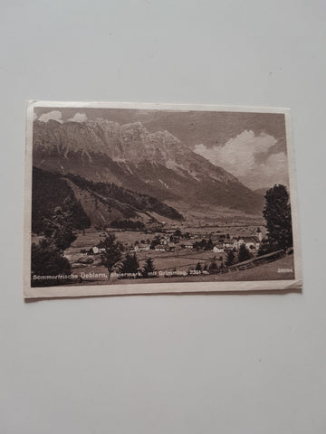 AK Öblarn mit Grimming.