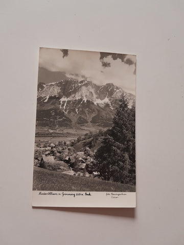 AK Niederöblarn mit Grimming.