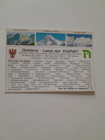 AK Osttirol Land der Vielfalt.