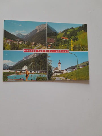 AK Grüsse aus Thal - Assling.