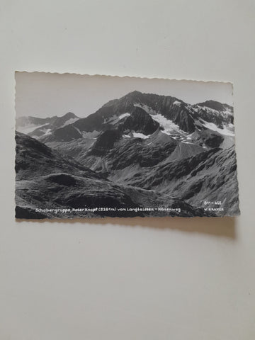 AK Schobergruppe, Roter Knopf vom Langtalseen Höhenweg.