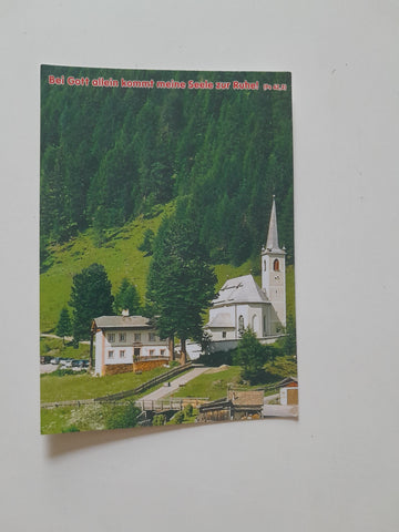 AK Kalkstein (Villgratental) Wallfahrtskirche Maria Schnee und Haus Betanien.