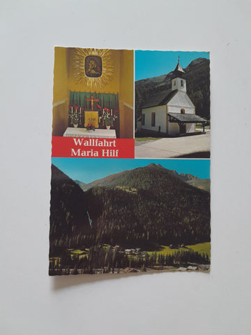 AK Wallfahrtsort Maria Hilf im Defereggental.