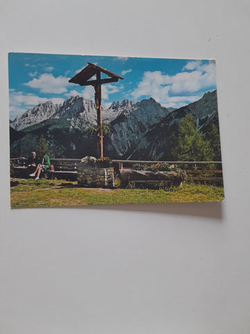 AK Motiv auf der Sternalm am Schloßberg zu Lienz.