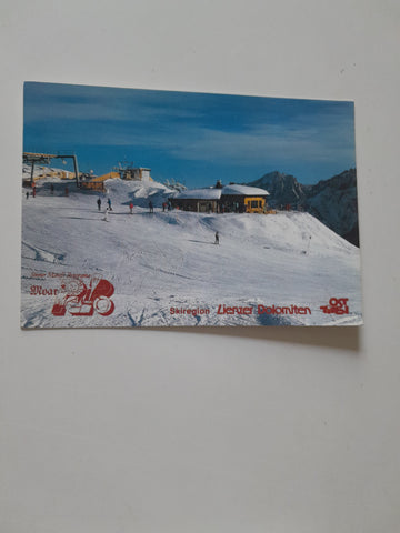 AK Steiner-Mandl-Panorama am Zettersfeld Familie Winkler Hotel Moarhof.