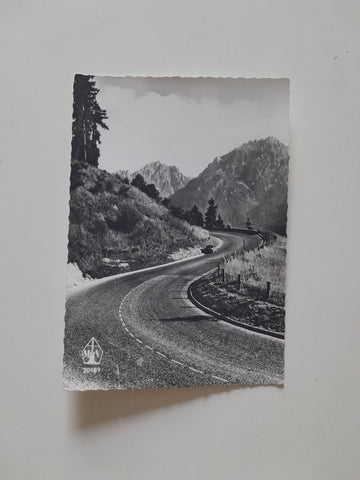 AK Iselsbergerstraße gegen Lienzer Dolomiten.