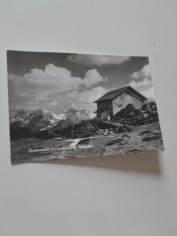 AK Hochsteinhütte mit Lienzer Dolomiten.