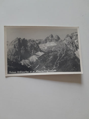 AK Sextner Dolomiten v.d. Hinterbergerhütte (ehem. Sillianhütte)