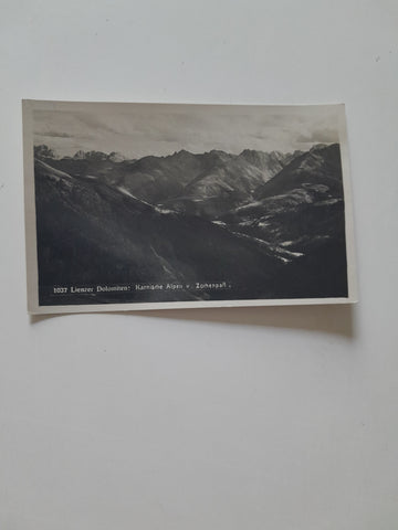 AK Lienzer Dolomiten: Karnische Alpen v. Zochenpaß.
