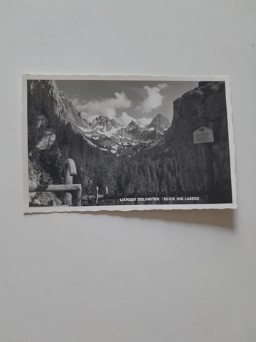 AK Lienzer Dolomiten Blick ins Laserz.