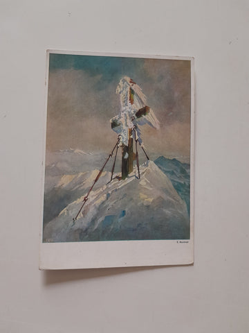 AK Das Großglocknerkreuz (Eduard Manhart) (1937)