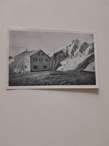 AK Oberwalderhütte mit Großglockner.