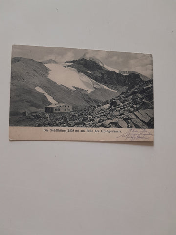 AK Die Stüdlhütte am Fuße des Großglockners.