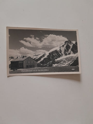 AK Oberwalderhütte mit Großglockner.