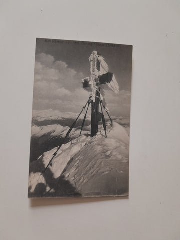 AK Kaiserkreuz auf dem Grossglockner.