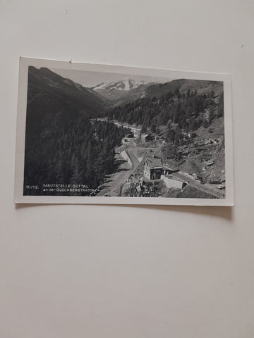 AK Mautstelle Guttal an der Glocknerstrasse.