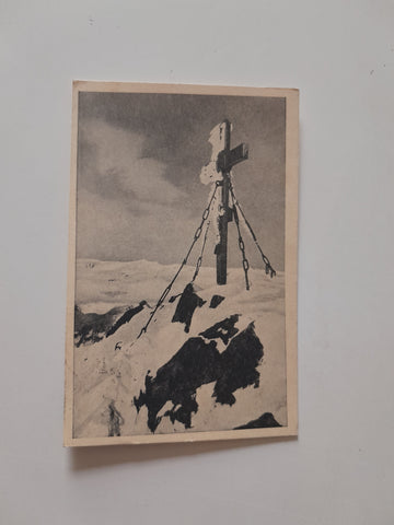 AK Großglockner Gipfelkreuz. (1945)