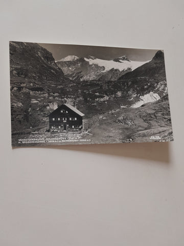 AK Venedigergruppe Johannishütte mit Grossvenediger u, Rainerhorn.
