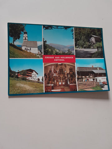 AK Grüsse aus Hollbruck.