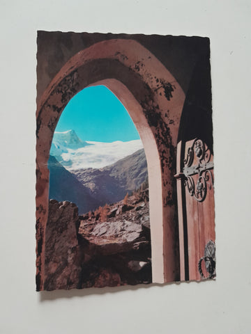 AK Innergschlöß Blick auf Großvenediger.