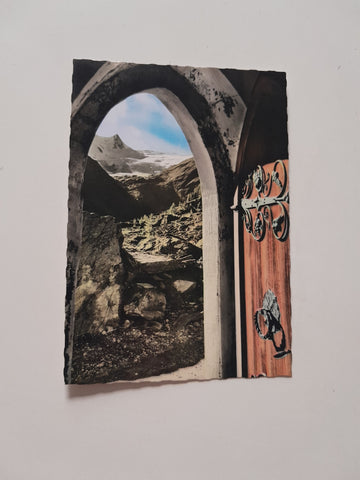 AK Innergschlöss Blick auf Großvenediger.