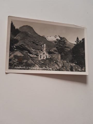 AK Felsenkapelle in Innergschlöß gegen Sonnblick. (1935)