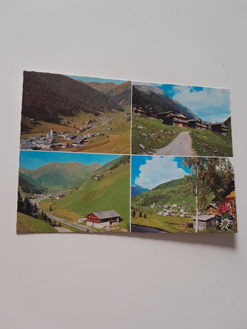 AK Feriengrüße aus Innervillgraten mit Oberstolleralm.