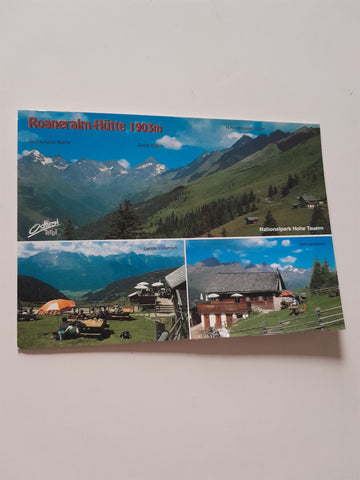 AK Roaneralm-Hütte. Iselsberg 19. Familie Obersteiner.