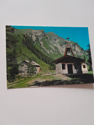 AK Kalser Tauernhaus und Bergkapelle.