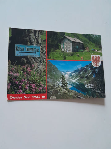 AK Kalser Tauernhaus. Dorfersee.