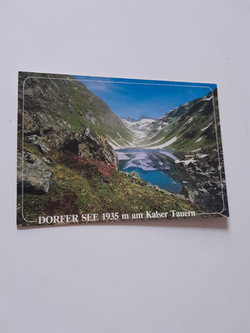 AK Dorfersee am Kalser Tauern.