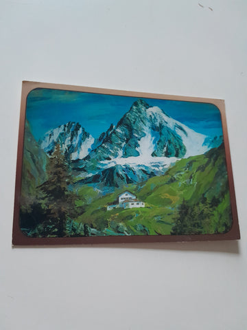 AK Lucknerhütte. Kals. (nach einem Gemälde von Simon Oberlohr)