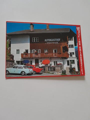 AK Hollbruck 10. Kartitsch. Alpengasthof Zur schönen Aussicht.